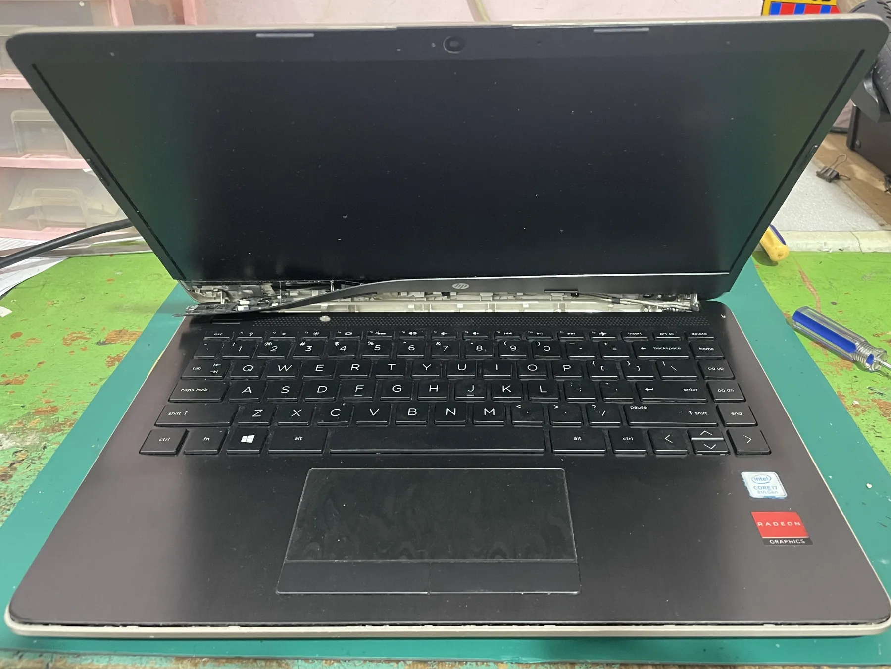 Kondisi sebelum service Service Engsel HP HP 14S-CF1047TX di Godean 1 foto 1